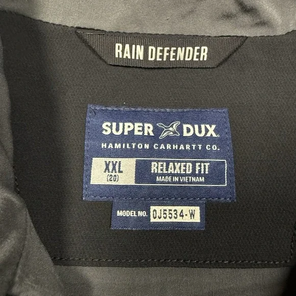 Carhartt Woman Super Dux Lightweight Softshell Jacket XXL OJ5534-W Rain Defender - Picture 4 of 11